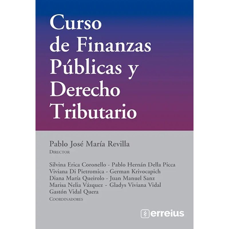 CURSO DE FINANZAS PUBLICAS Y DERECHO TRIBUTARIO