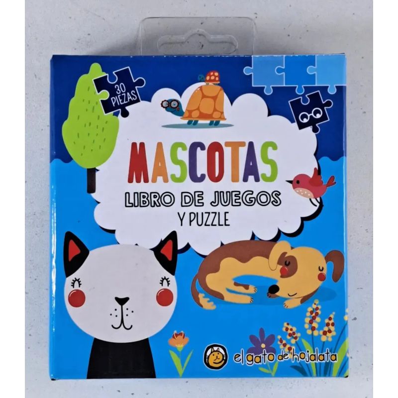 MASCOTAS - LEO Y JUEGO - LIBRO DE JUEGOS Y PUZZLE - Miniatura 3