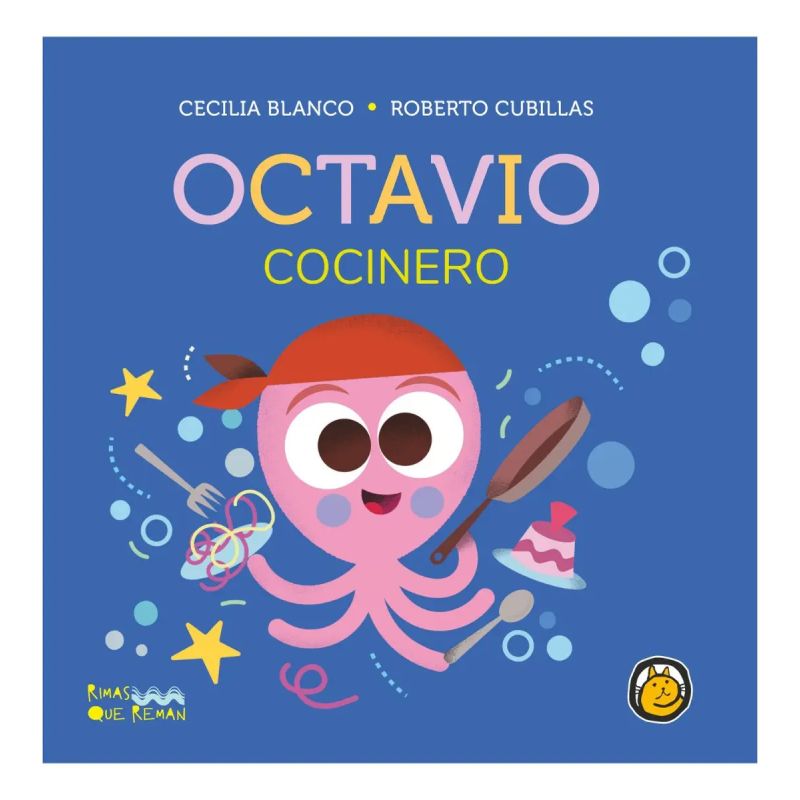 OCTAVIO COCINERO - RIMAS QUE REMAN - CARTONE - MAYUSCULAS - Miniatura 2