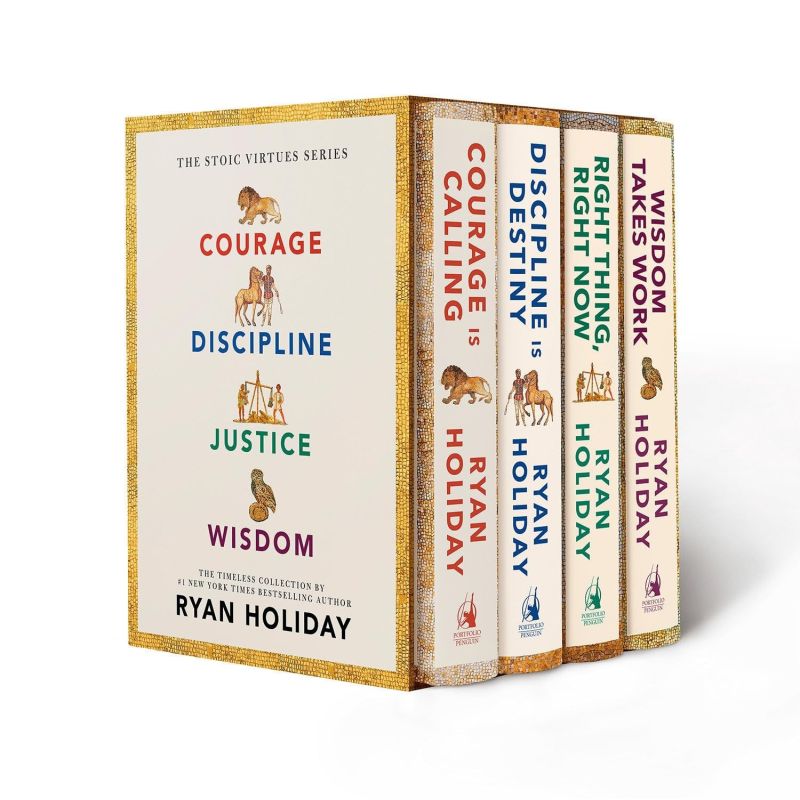 STOIC VIRTUES SERIES BOXED SET - HB
