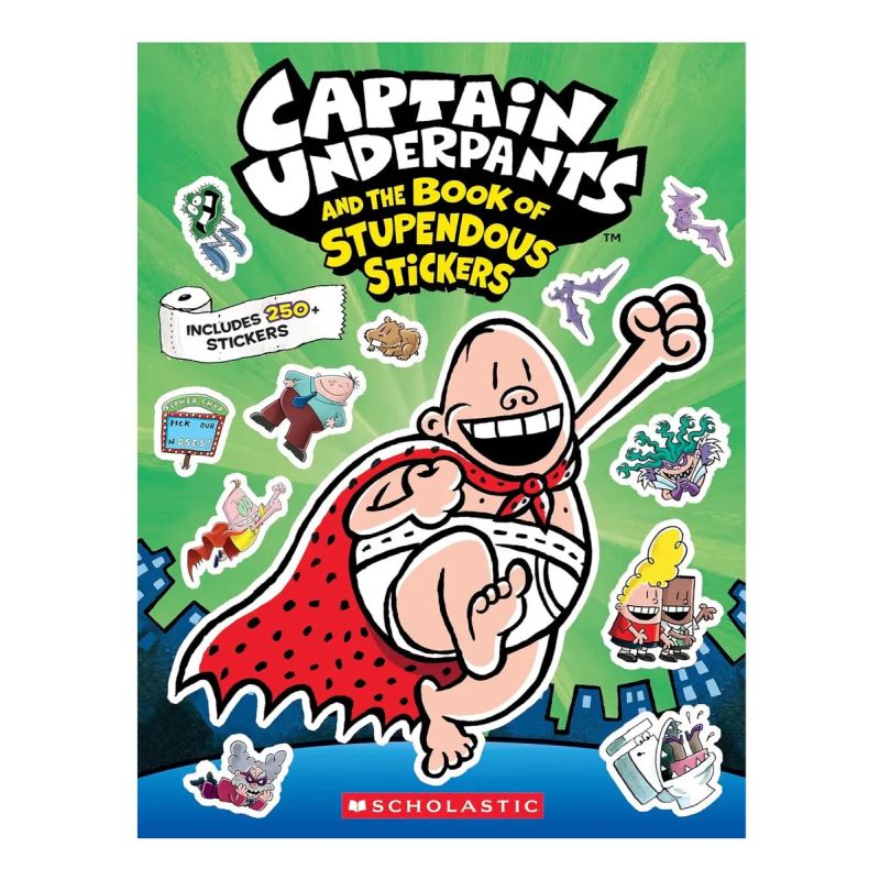 CAPTAIN UNDERPANTS - THE OFFICIAL STICKER BOOK