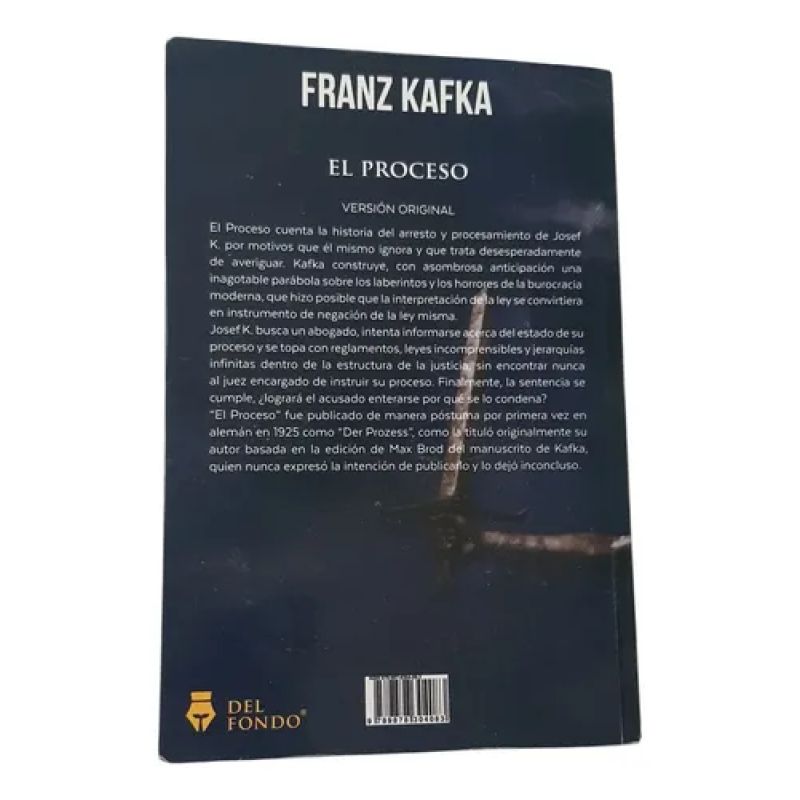 El Proceso - Franz Kafka - Editorial Del Fondo (Usado) - Miniatura 2