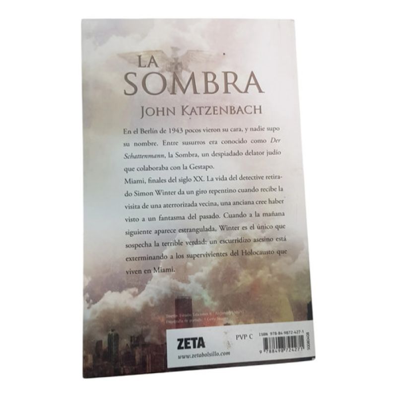 La Sombra - John Katzenbach - Ed. Zeta (Usado) - Miniatura 2