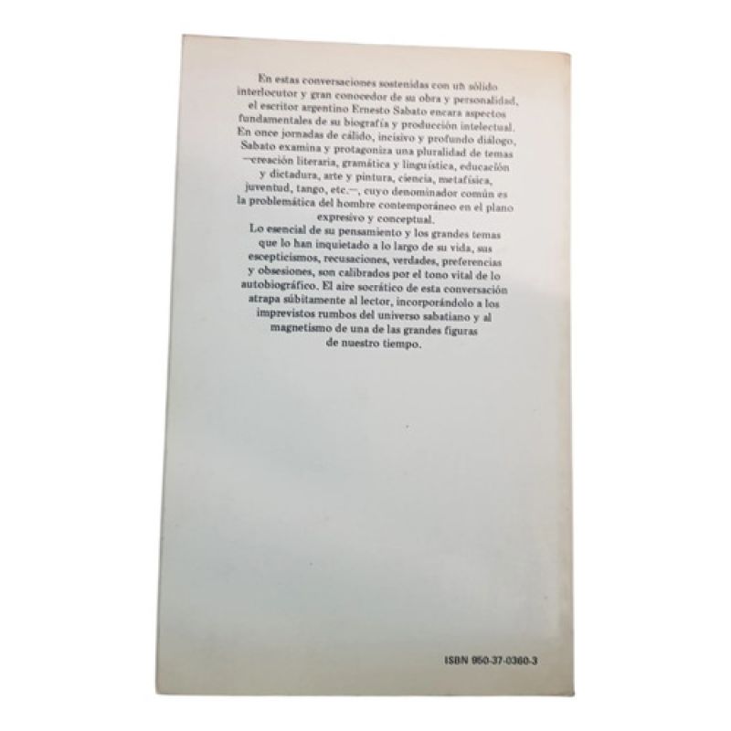 Entre La Letra Y La Sangre - Ernesto Sabato -  Seix Barral (Usado) - Miniatura 2