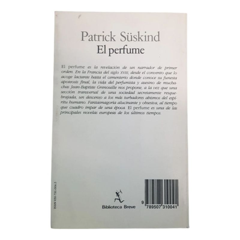 El Perfume- Historia De Un Asesino - Patrick Süskind (Usado) - Miniatura 2