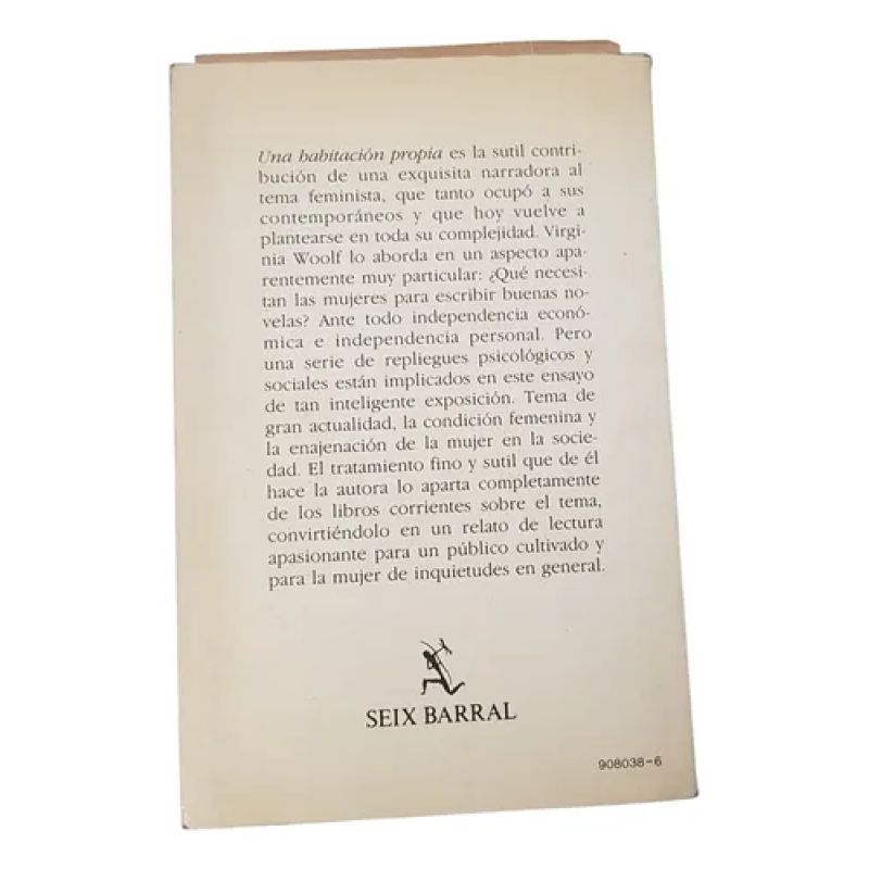 Una Habitación Propia - Virginia Woolf - Seix Barral (Usado) - Miniatura 2