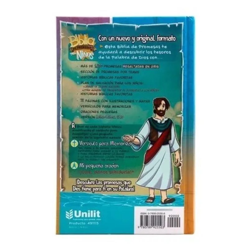 BIBLIA REINA VALERA DE PROMESAS PARA NIÑOS - TD