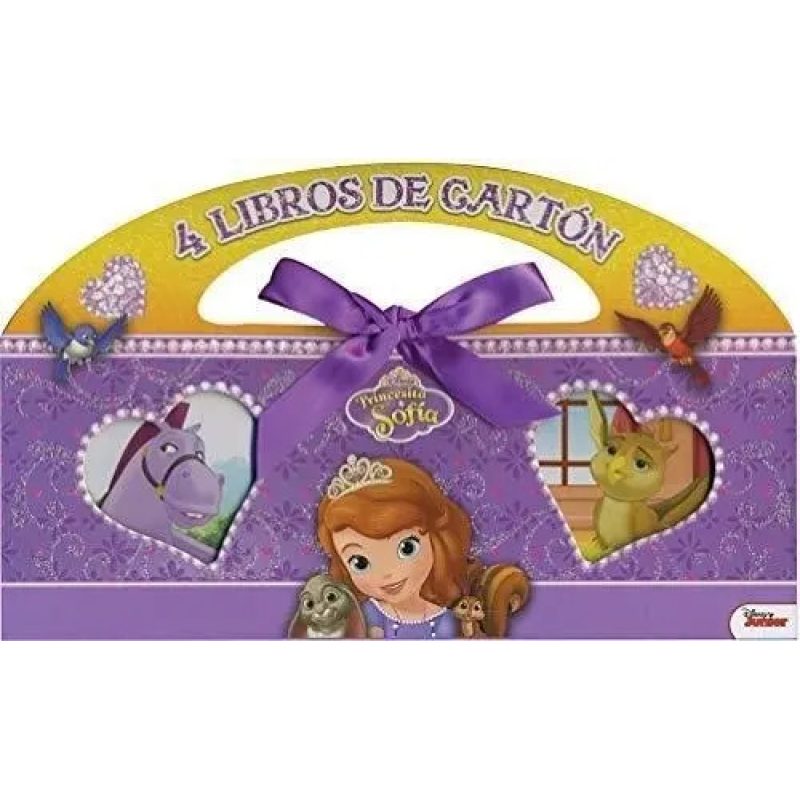 PRINCESITA SOFIA-4 LIBROS DE CARTON