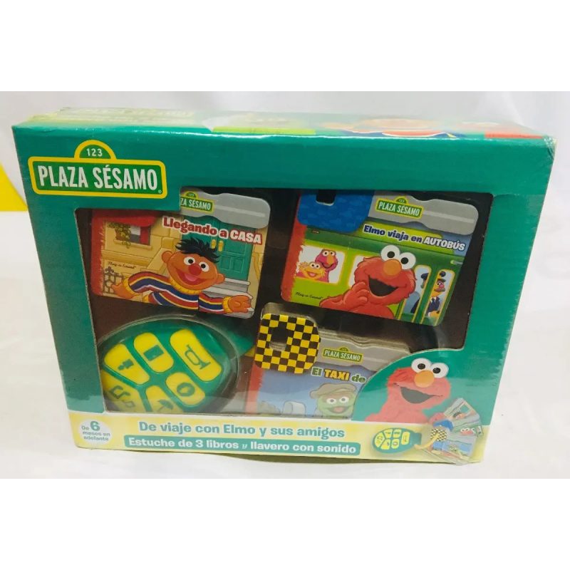 PLAZA SESAMO DE VIAJE CON ELMO