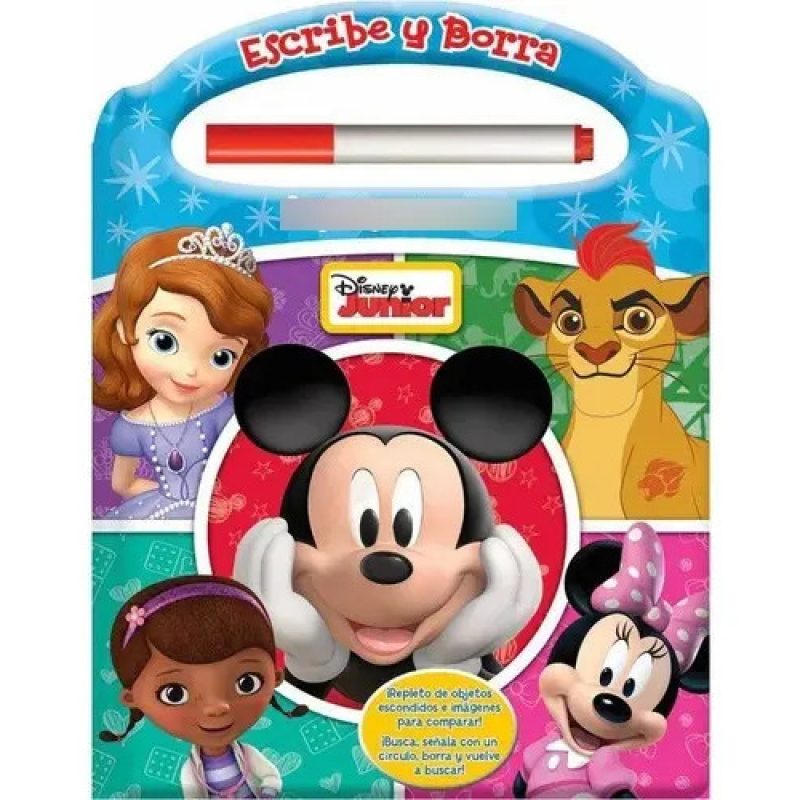 ESCRIBE Y BORRA DISNEY JUNBUSY ENC