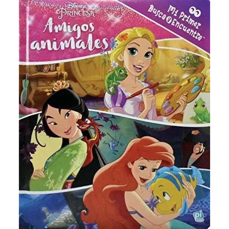 DISNEY PRINCESAS AMIGOS ANIMALES BUSCA Y ENC