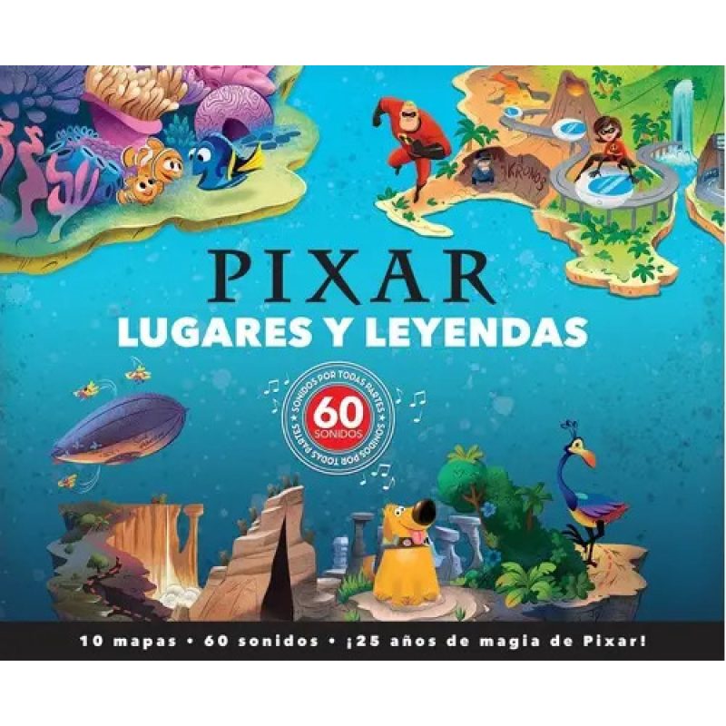 DISNEY PIXAR LUGARES Y LEYENDAS
