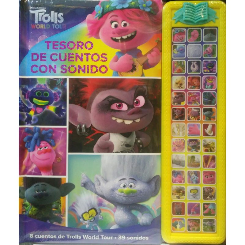 DISNEY TESORO DE CTOS CON SONIDO TROLLS