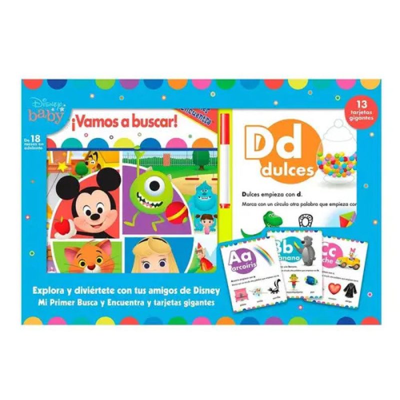 DISNEY BABY BUSCA Y ENCC/TARJETAS