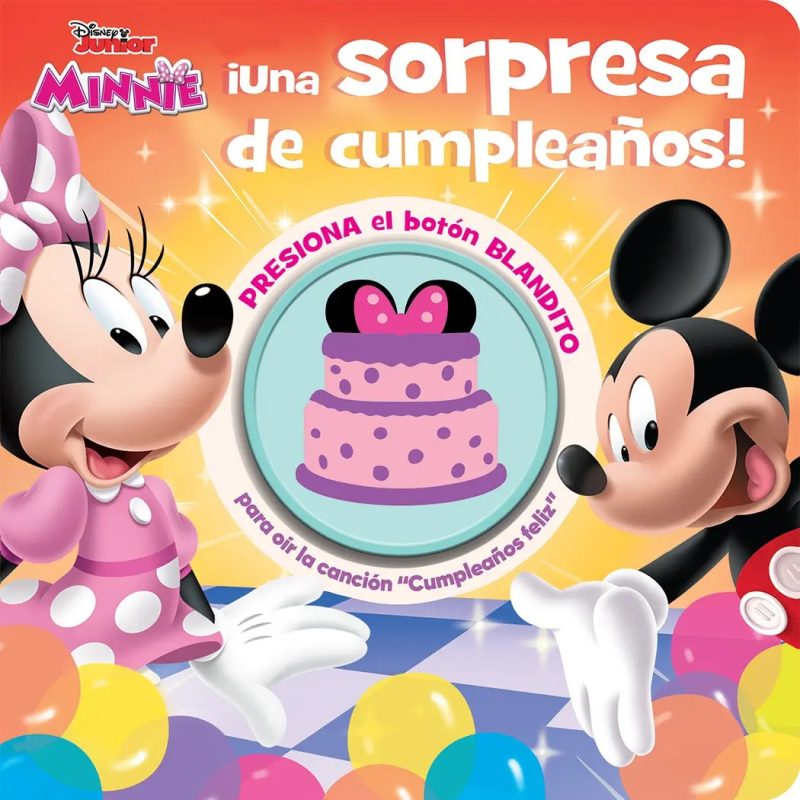 DISNEY MINNIE SORPRESA DE CUMPLEAÑOS