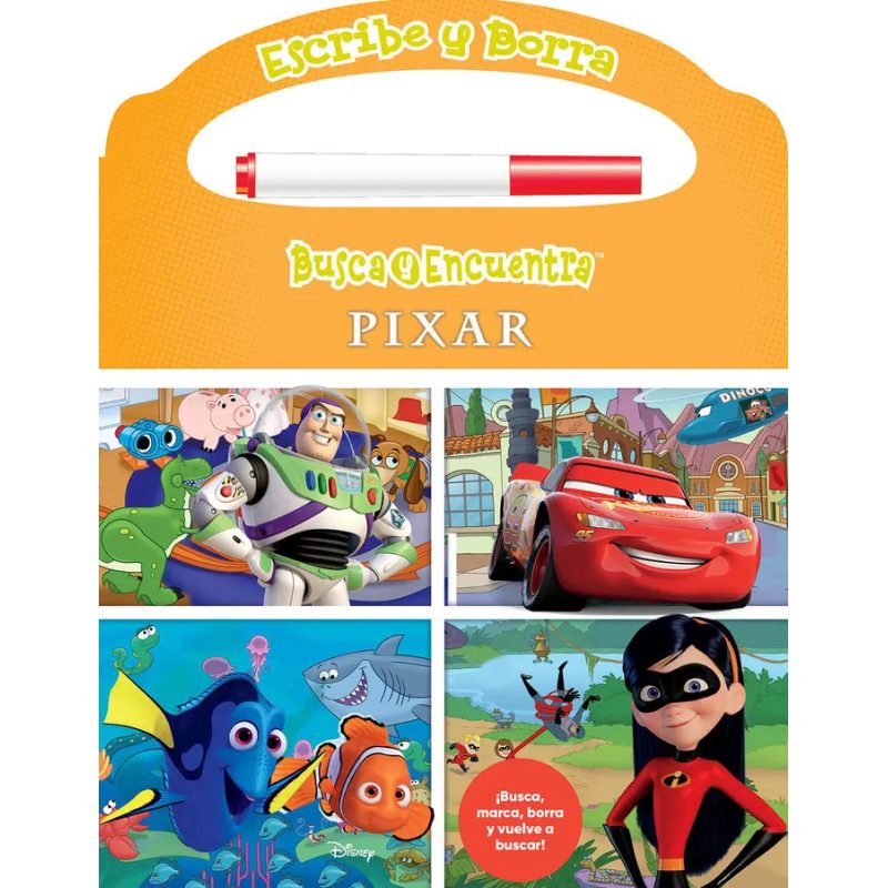 ESCRIBE Y BORRA PIXAR