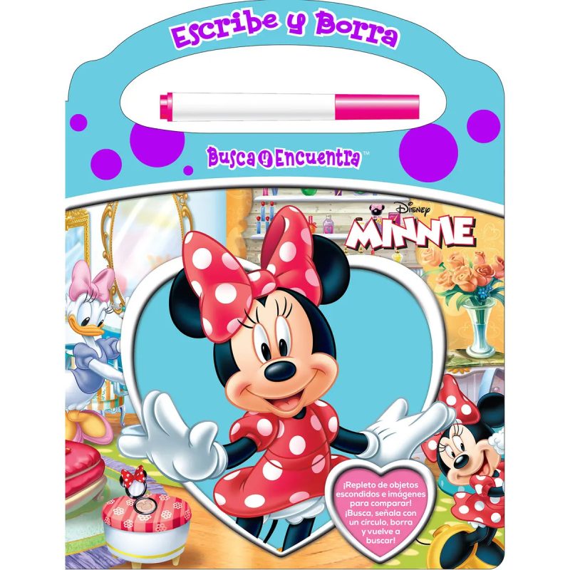 MINNIE ESCRIBE Y BORRA