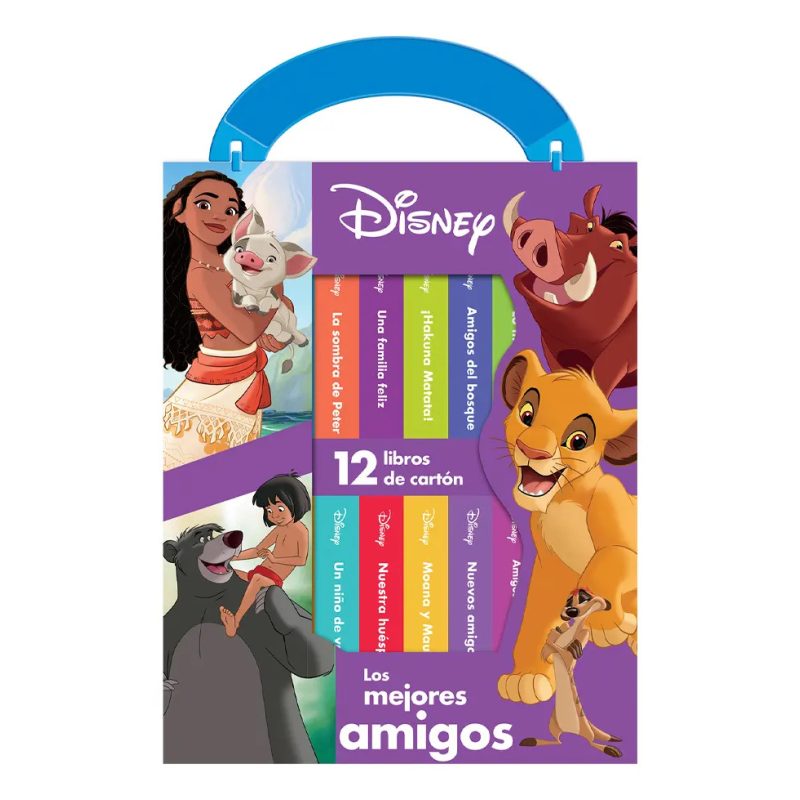 MEJORES AMIGOS MI PRIMER BIBLIOTECA - 12 LIBROS