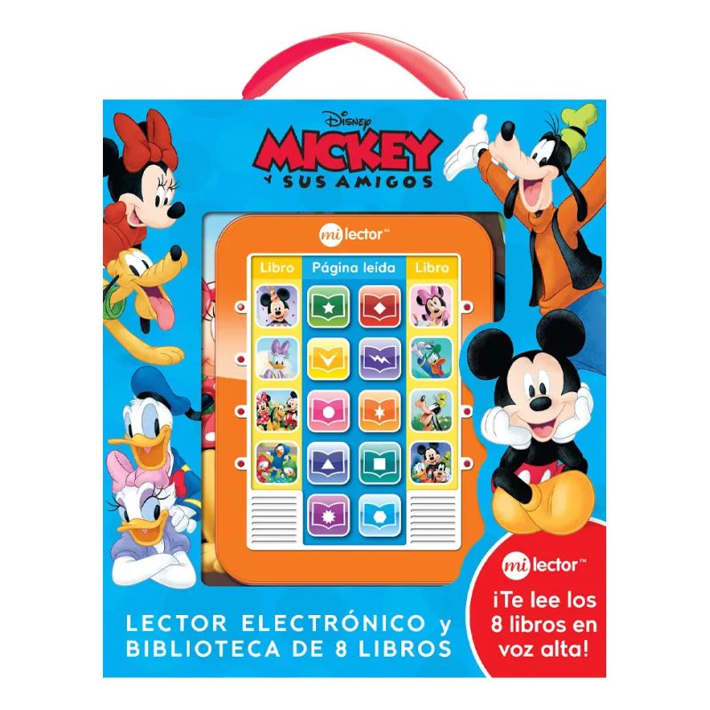 DISNEY MICKEY LECTOR MAGICO 8 LIBROS