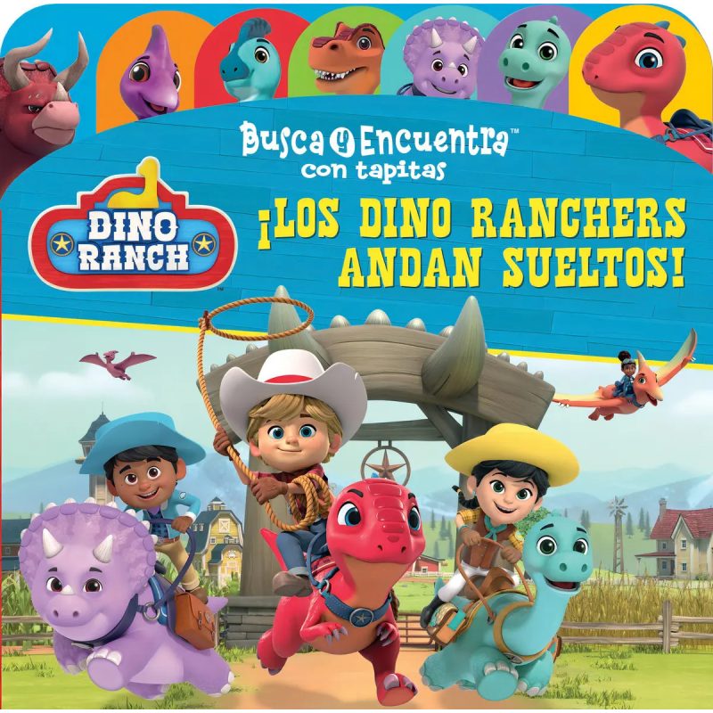 LOS DINO RANCHERS ANDAN SUELTOS BUSCA Y ENCUENTRA CON TAPITAS