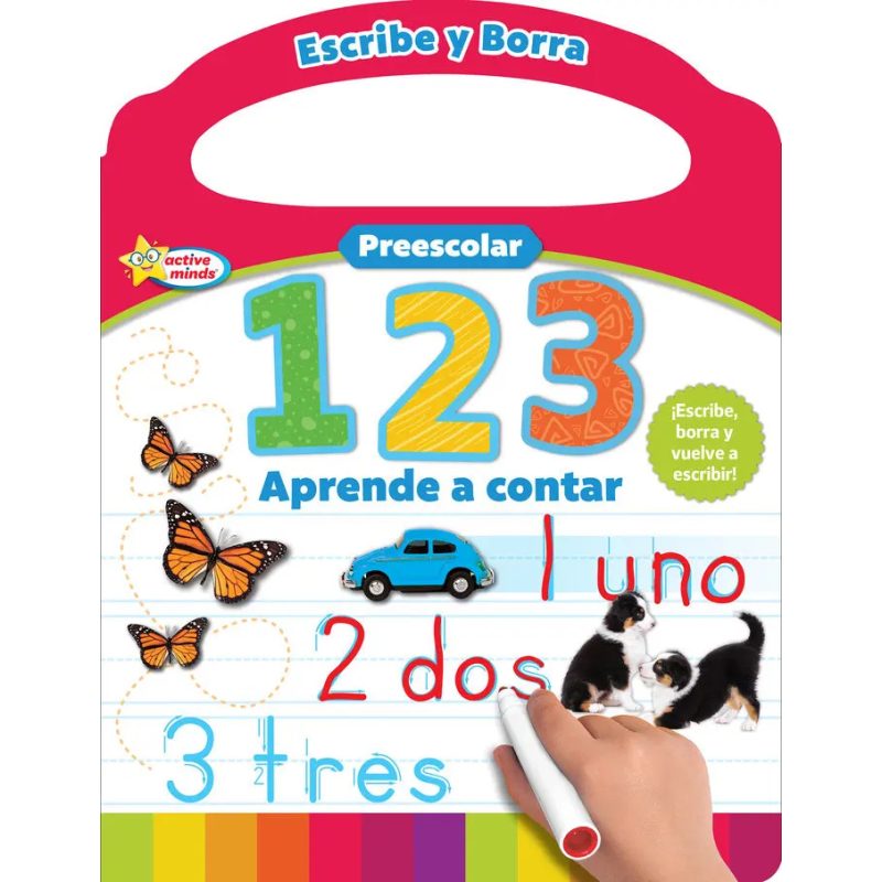 ESCRIBE Y BORRA 1 2 3 APRENDE A CONT