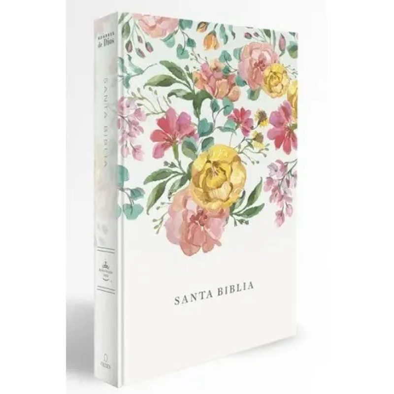 BIBLIA REINA VALERA 1960 - TD - FLORES ROSADAS