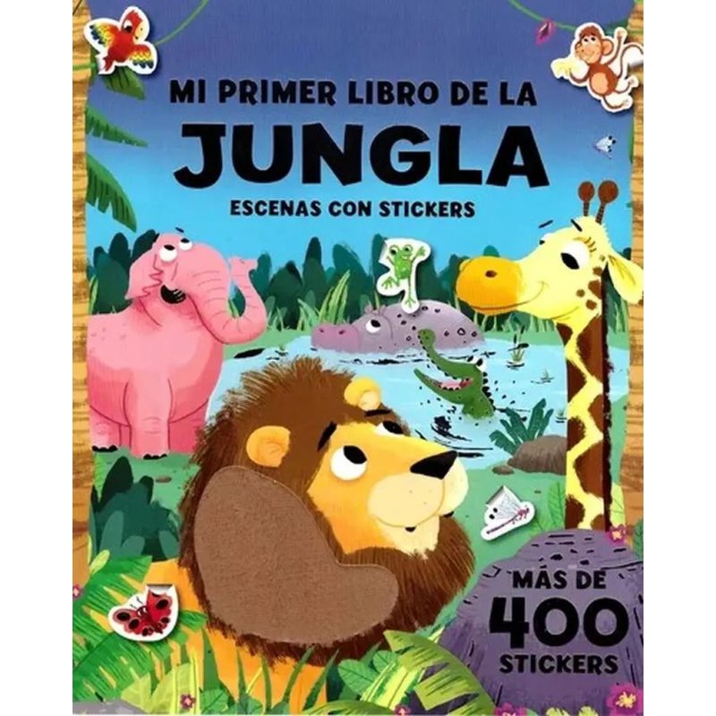 MI PRIMER LIBRO DE LA JUNGLA + STICKERS