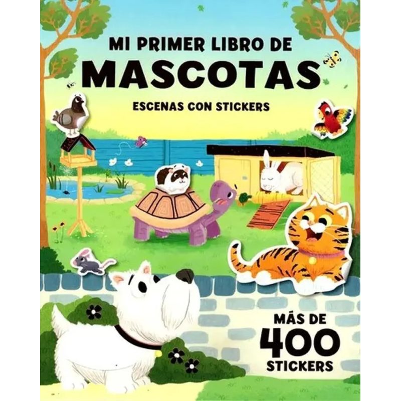 MI PRIMER LIBRO DE MASCOTAS + STICKERS