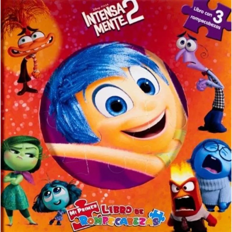 DISNEY INTENSAMENTE 2 - MI PRIMER LIBRO DE ROMPECABEZAS