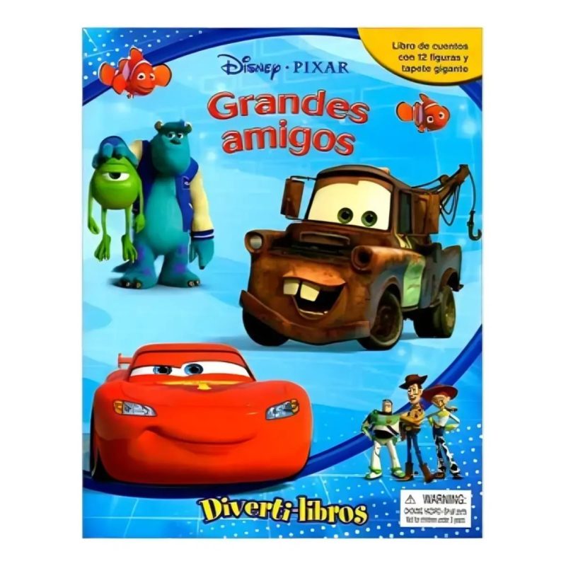 DISNEY PIXAR - DIVERTI LIBROS