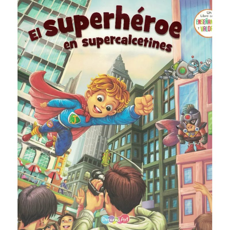 SUPERHEROE EN SUPERCALCETINES EL