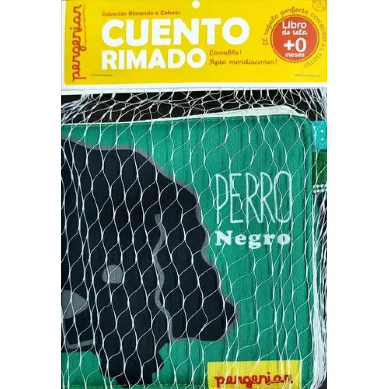 CUENTO RIMADO PERRO NEGRO TAPA VERDE