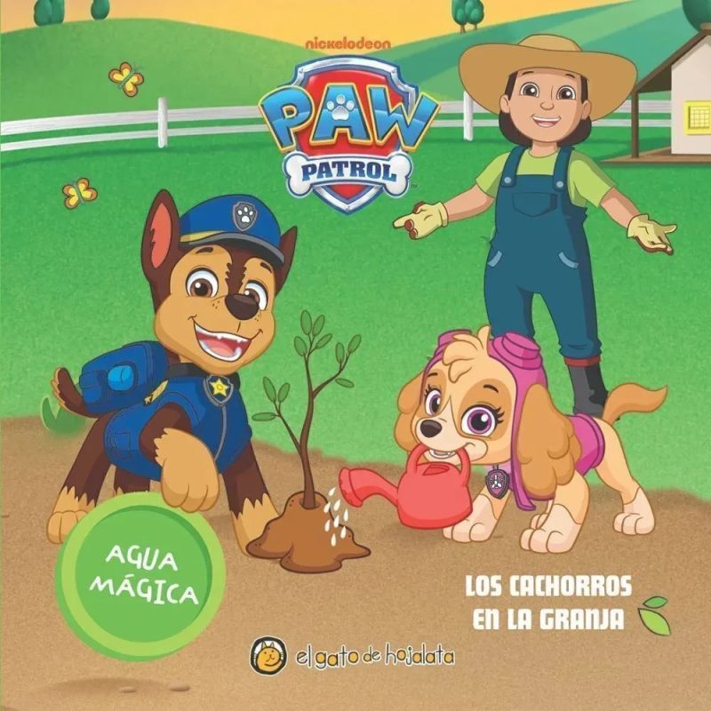 LOS CACHORROS EN LA GRANJA - PAW PATROL BAÑO Y MAGIA