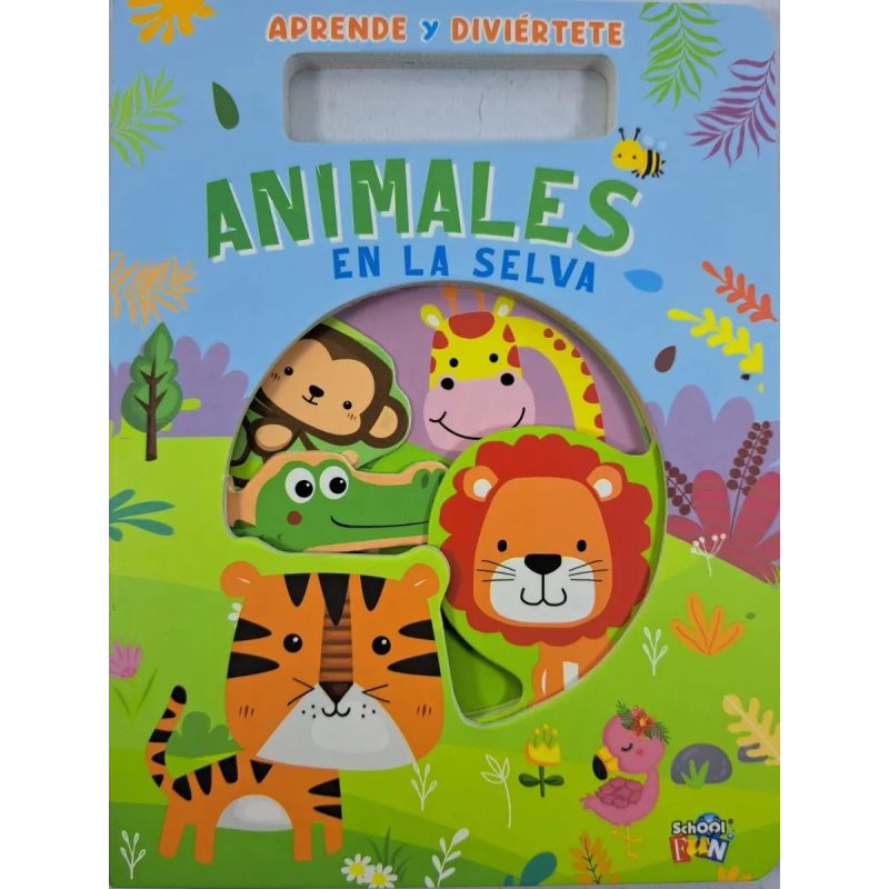 APRENDE Y DIVIERTETE ANIMALES DE LA SELVA