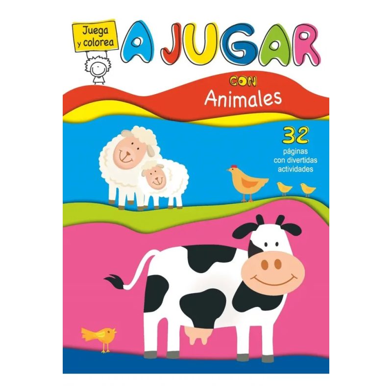 JUEGA Y COLOREA - ANIMALES