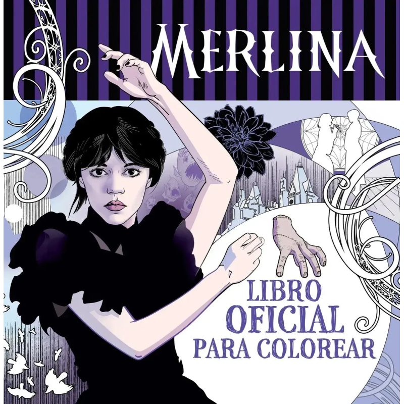 MERLINA ADDAMS LIBRO OFICIAL
