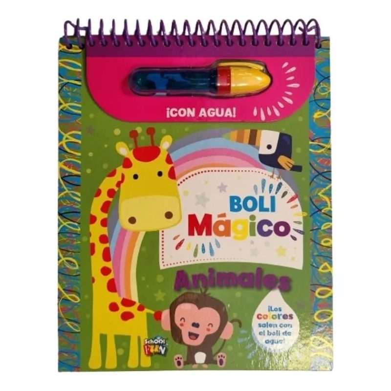 BOLI MAGICO ANIMALES - LAPIZ CON AGUA