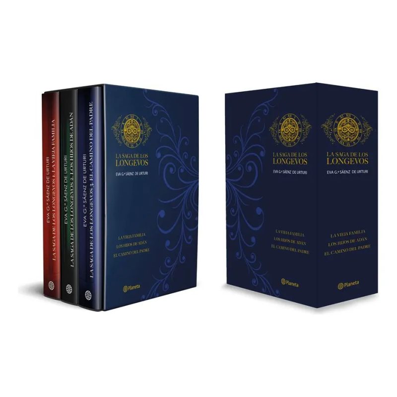 LA SAGA DE LOS LONGEVOS - ESTUCHE X 3 LIBROS TD