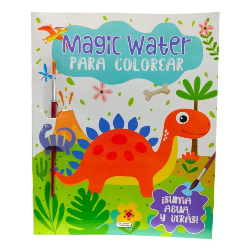 MAGIC WATER PARA COLOREAR DINOSAURIO
