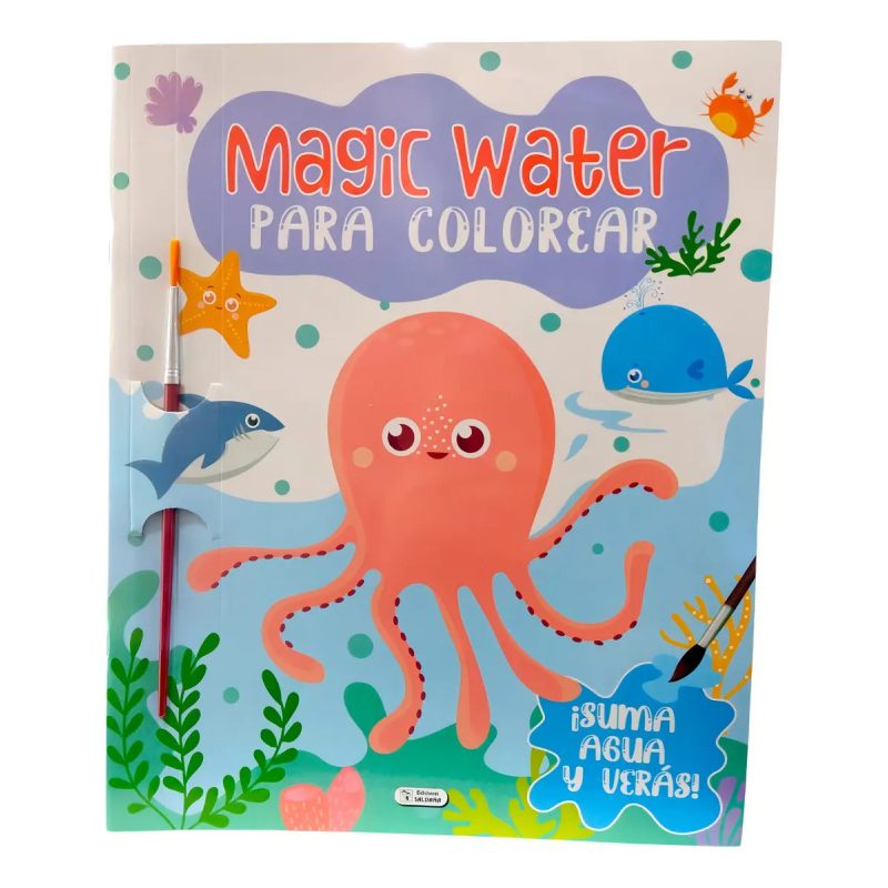 MAGIC WATER PARA COLOREAR PULPO
