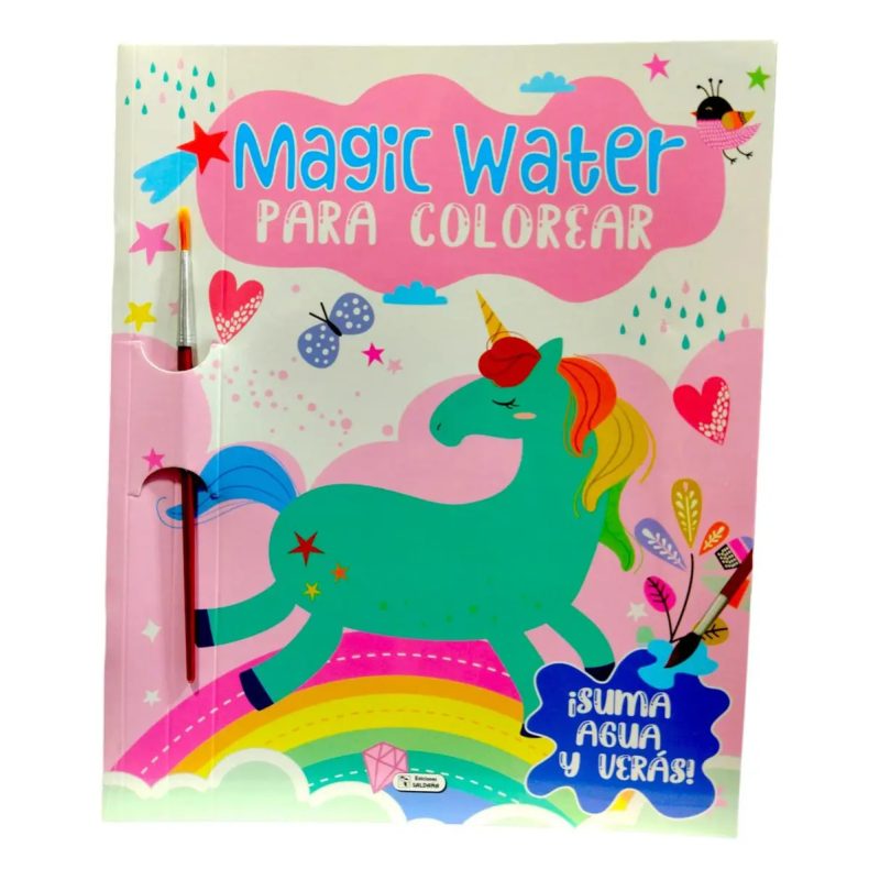 MAGIC WATER PARA COLOREAR UNICORNIO