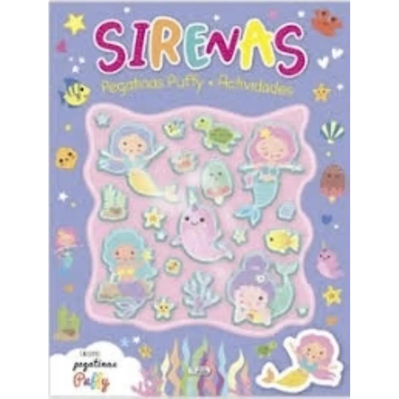 SIRENAS PEGATINAS PUFFY- ACTIVIDADES
