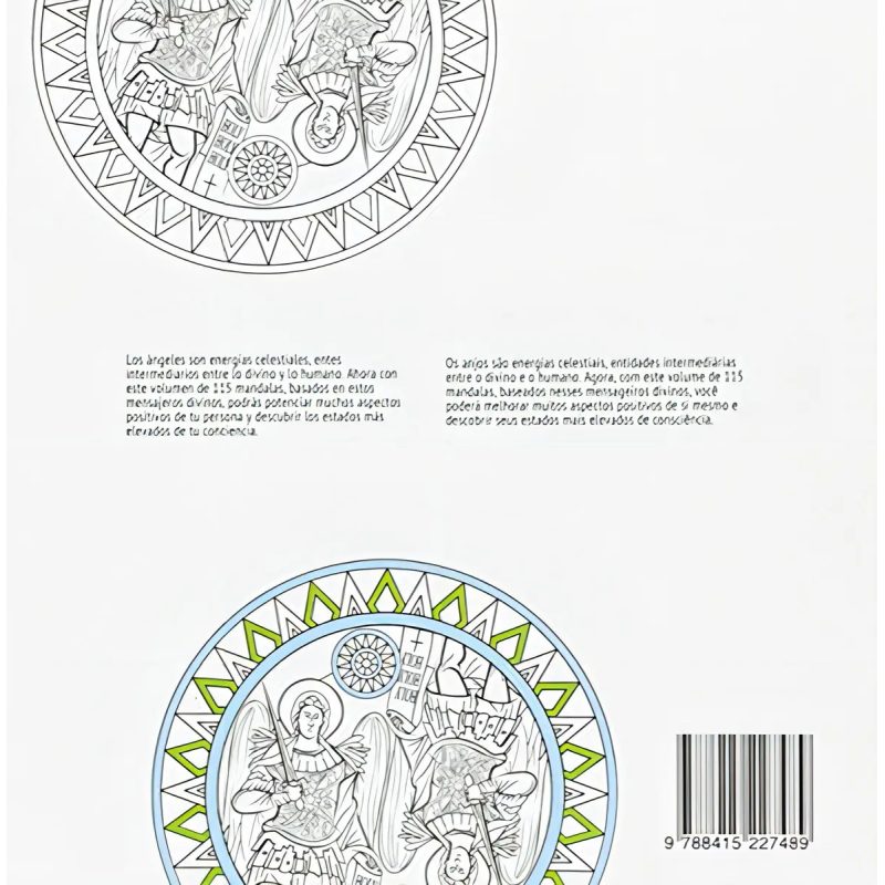 MANDALAS ANGELES PARA RELAJARSE PINTANDO