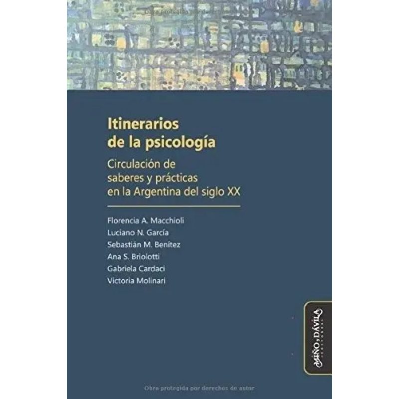 ITINERARIOS DE LA PSICOLOGIA