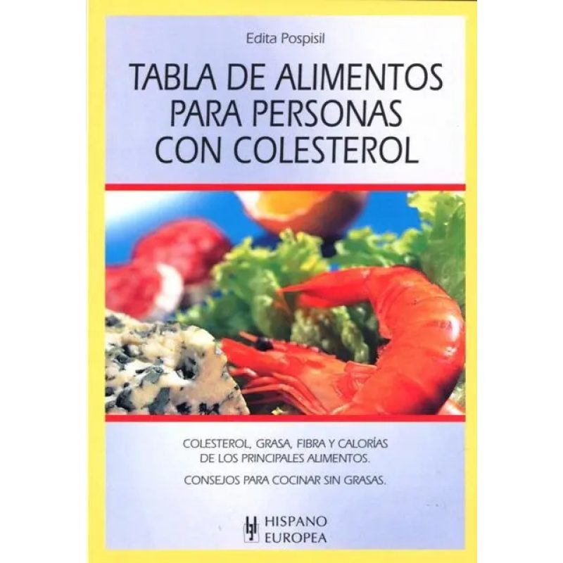TABLA DE ALIMENTOS PARA PERSONAS CON COLESTEROL