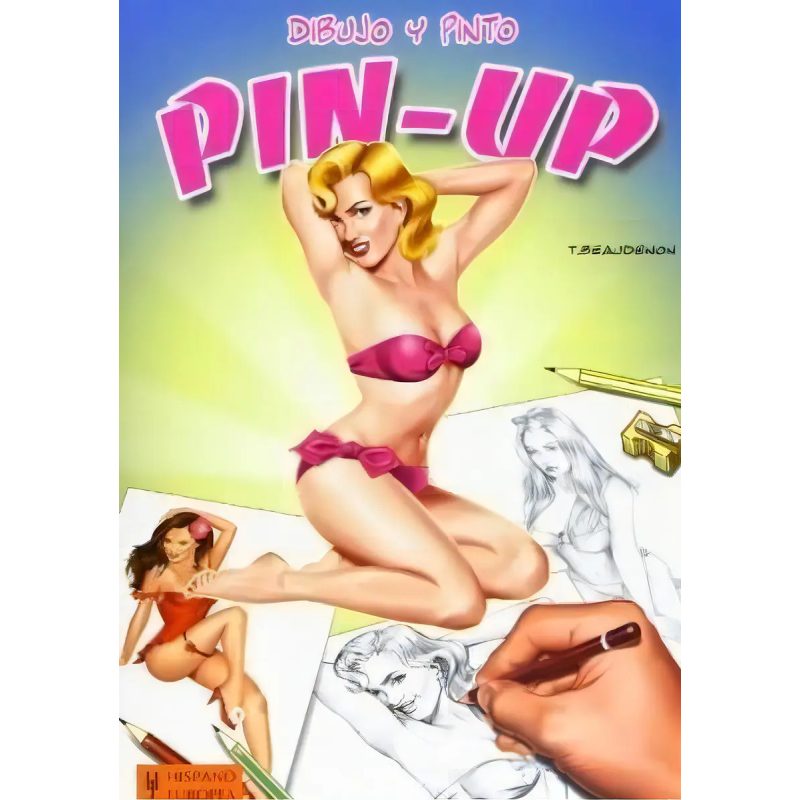 PIN - UP  DIBUJO Y PINTO