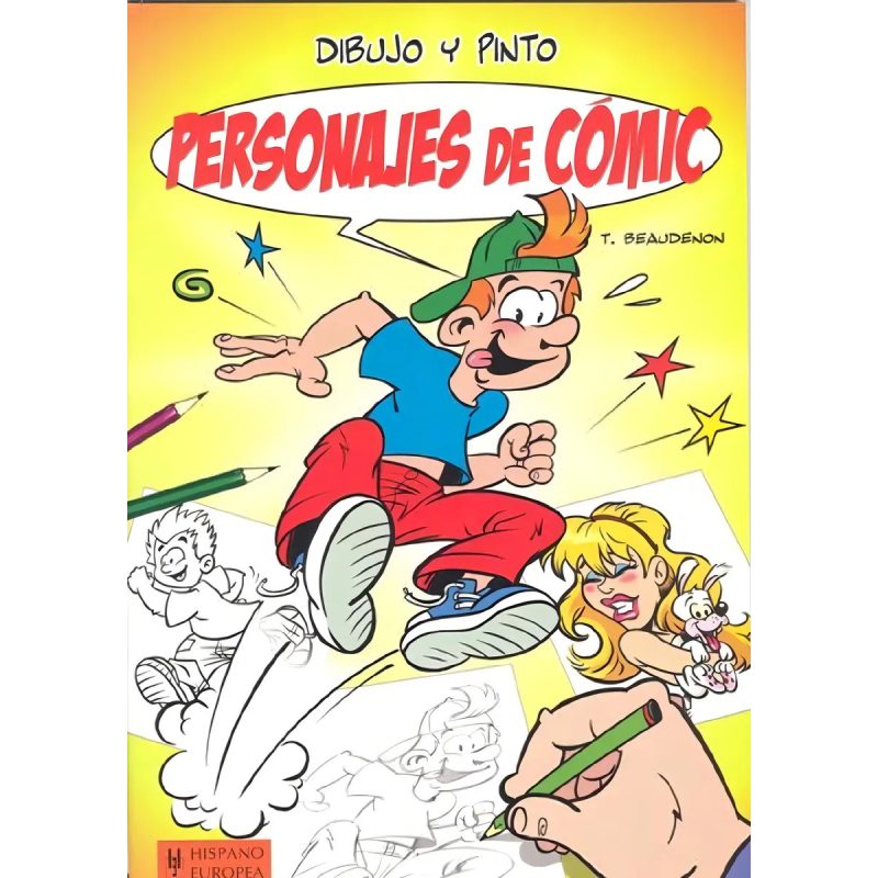 DIBUJO Y PINTO PERSONAJES DE COMIC