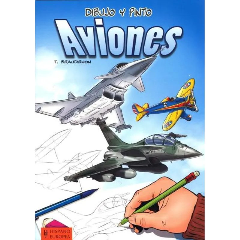 AVIONES  DIBUJO Y PINTO