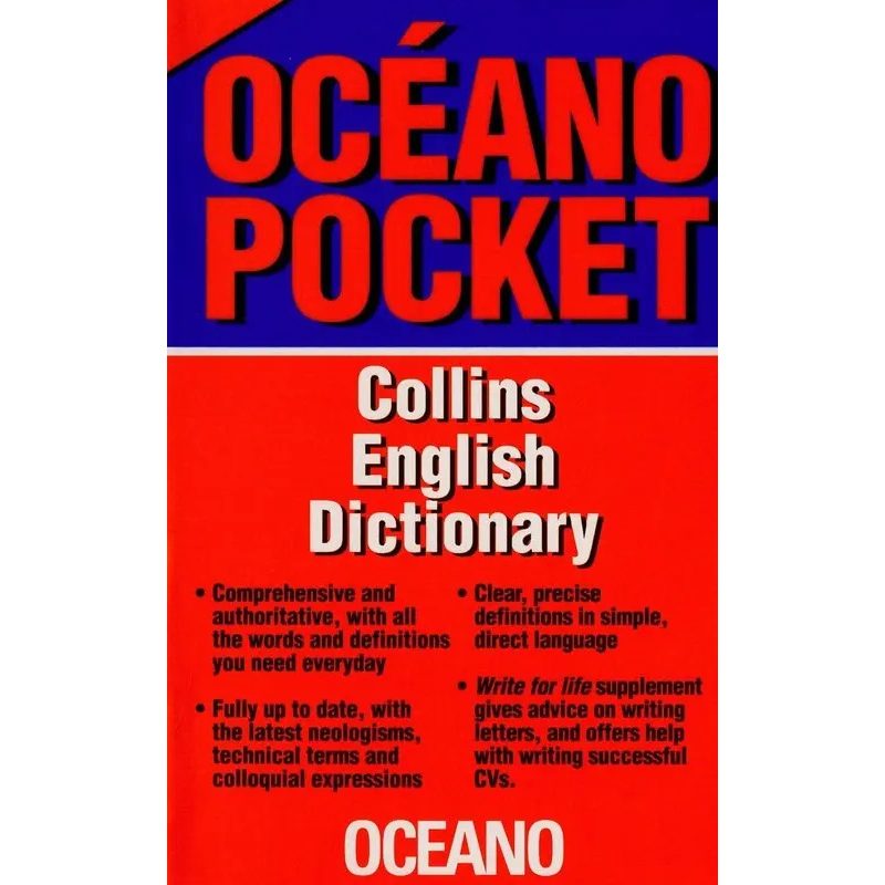 COLLINS ENGLISH DICTIONARY POCKET -RUST