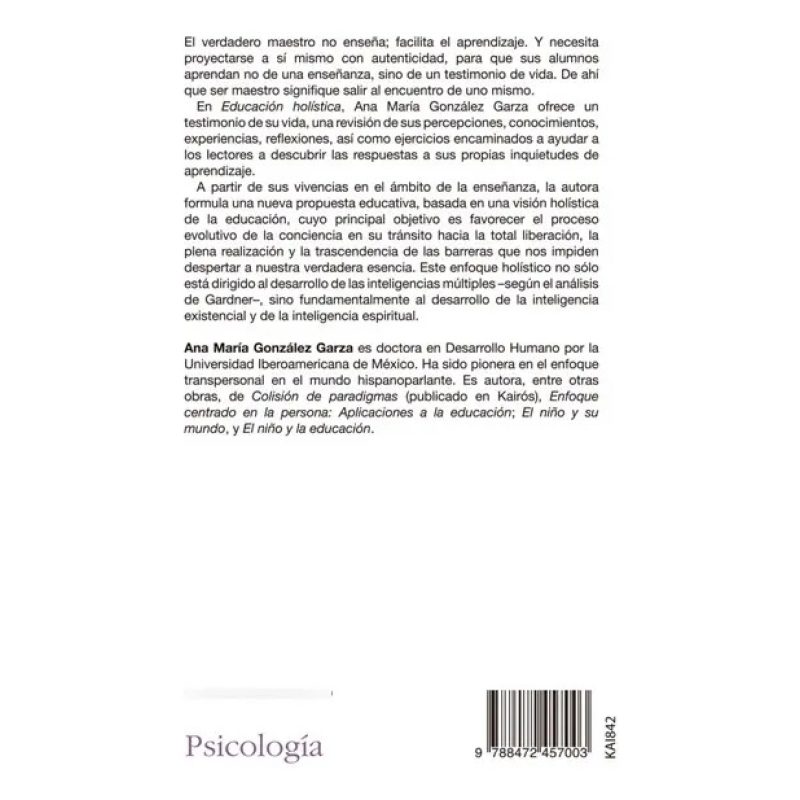 EDUCACION HOLISTICA LA PEDAGOGIA DEL SIGLO XXI